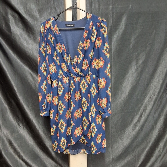 Honey Punch Colorful Floral Long Sleeve Romper - Picture 7 of 7